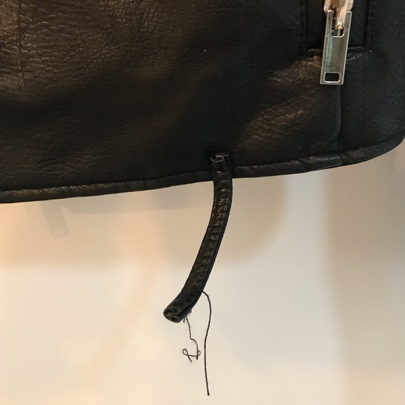 Vegan Leather Jacket - Picture 4 of 5